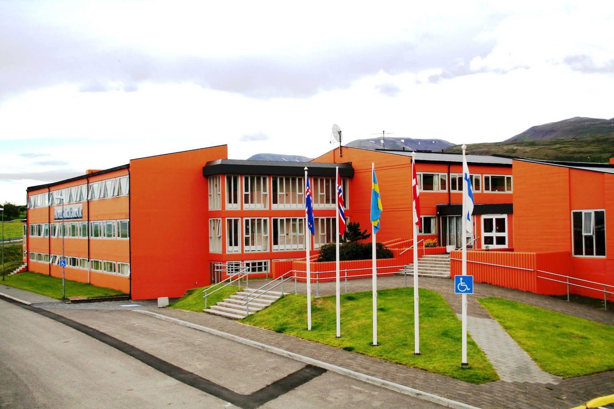 Hotel Mikligardur Saudarkrokur Exterior foto